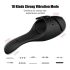 Leopard - Vibrador recargable en forma de bellota (negro)