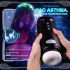 Leopard - masturbador automático con succión y vibración - silicona negra