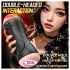 Leopard - vibrador para pene con boca y vagina artificial (color natural)