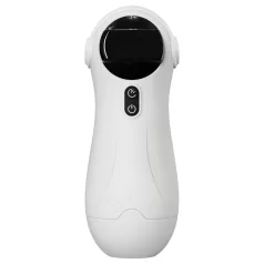 Leopard - masturbador succionador vibrador - blanco