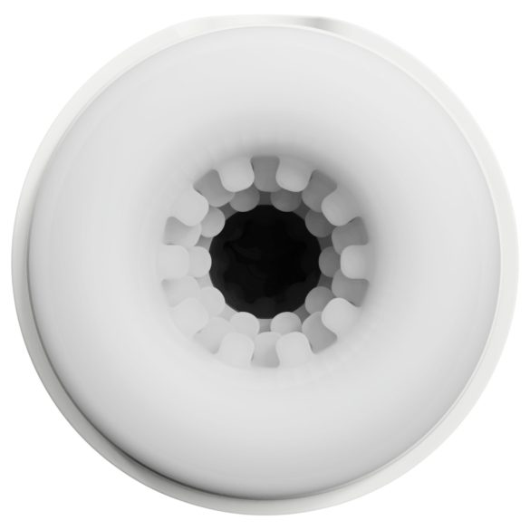 Leopard - masturbador succionador vibrador - blanco