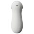 Leopard - masturbador succionador vibrador - blanco