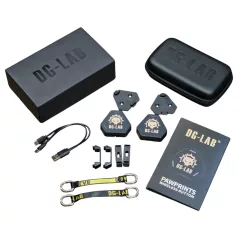   DG-LAB PawPrints - botón sensor inalámbrico (negro) - 2 uds.