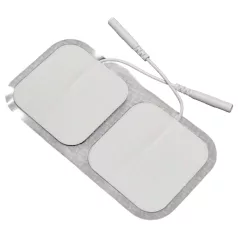   DG-LAB - Electrodo autoadhesivo para electroestimulación (blanco) - 2 uds.