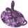 Bouncy Bliss Classic - cojín hinchable con vibrador - silicona lila