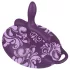 Bouncy Bliss Classic - cojín hinchable con vibrador - silicona lila