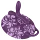 Bouncy Bliss Classic - cojín hinchable con vibrador - silicona lila