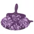 Bouncy Bliss Classic - cojín hinchable con vibrador - silicona lila