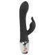 LOVISS Flower - vibrador punto G con brazo para el clítoris (negro)