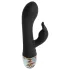 LOVISS Flower - vibrador punto G con brazo para el clítoris (negro)