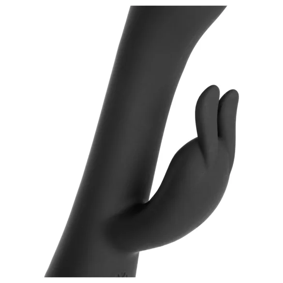 LOVISS Flower - vibrador punto G con brazo para el clítoris (negro)