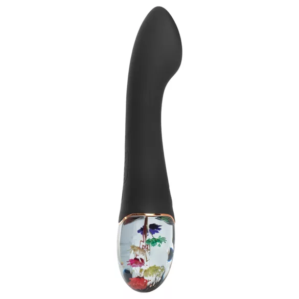 LOVISS Flower Grace - vibrador punto G (negro)