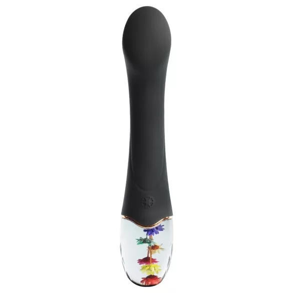 LOVISS Flower Grace - vibrador punto G (negro)