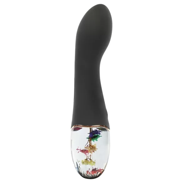 LOVISS Flower Amber - vibrador punto G (negro)