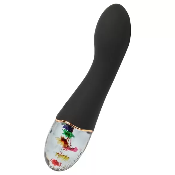 LOVISS Flower Amber - vibrador punto G (negro)