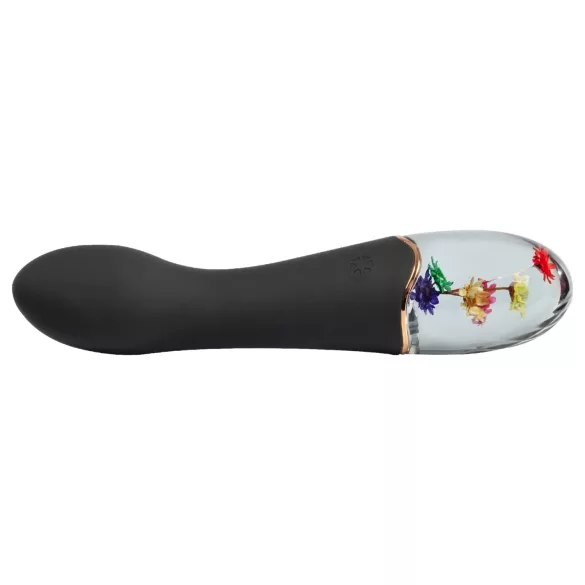 LOVISS Flower Amber - vibrador punto G (negro)