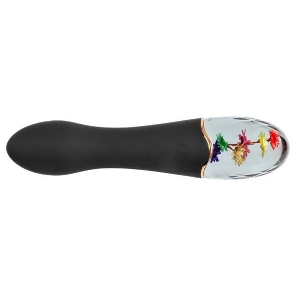 LOVISS Flower Amber - vibrador punto G (negro)