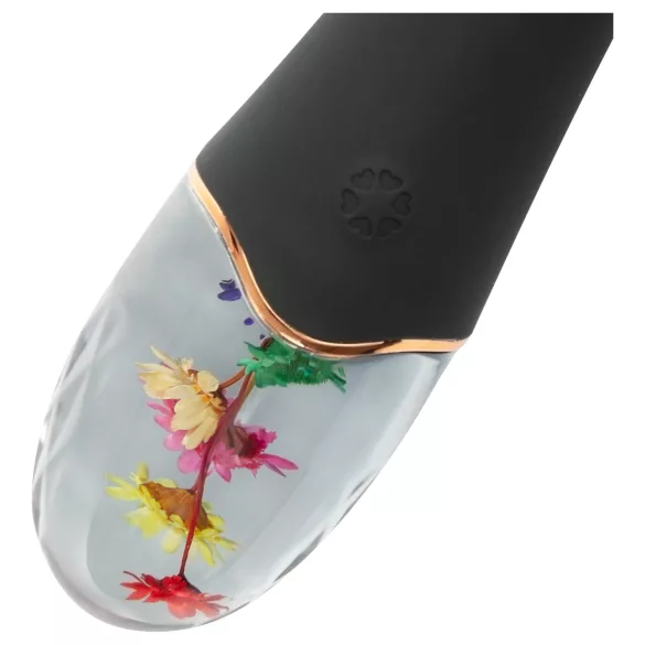 LOVISS Flower Amber - vibrador punto G (negro)