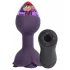 LOVISS Flower - vibrador anal con mando a distancia (morado)