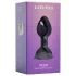 LOVISS Flower - vibrador anal con mando a distancia (morado)