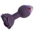 LOVISS Flower - vibrador anal con mando a distancia (morado)