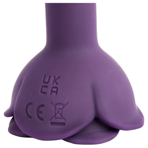 LOVISS Flower - vibrador anal con mando a distancia (morado)