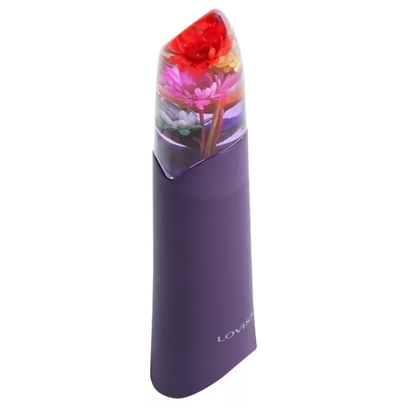 LOVISS Flower - mini vibrador tipo bala (lila)