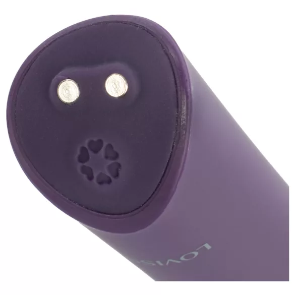 LOVISS Flower - mini vibrador tipo bala (lila)