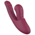 Vibeconnect - Vibrador 2 en 1 punto G y clítoris - silicona roja