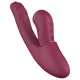 Vibeconnect - Vibrador 2 en 1 punto G y clítoris - silicona roja