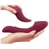 Vibeconnect - Vibrador 2 en 1 punto G y clítoris - silicona roja
