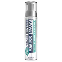   Limpiador de juguetes y corporal Swiss Navy - espuma limpiadora (221 ml)