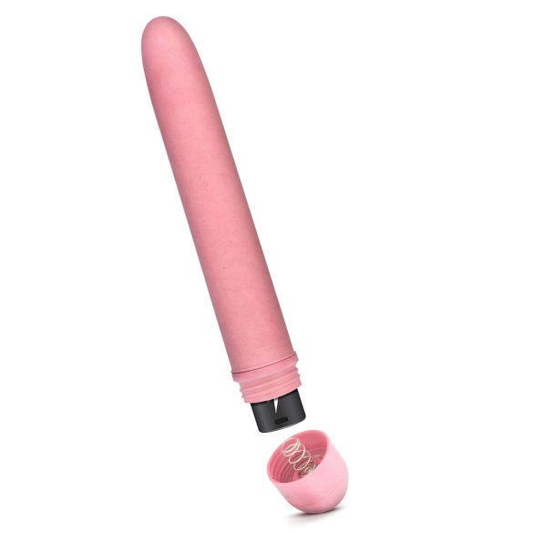 Gaia - Vibrador ecológico grande - silicona rosa