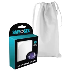   Safe Sex - bolsa almacenamiento discreta antibacteriana - blanca L