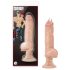 Blush Bad Boy - vibrador con piercing - realista 33cm beige