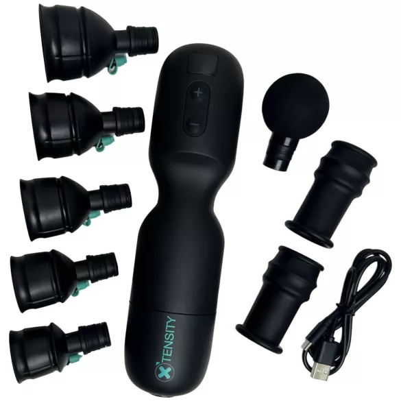 Xtensity 1 - masturbador masculino pulsante con vacío - negro