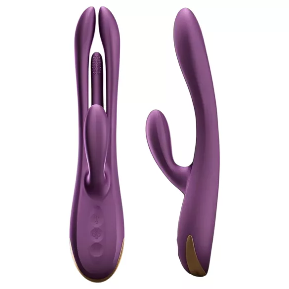 Honey Play Box Terri - Vibrador con brazo para el clítoris controlado por app (morado)
