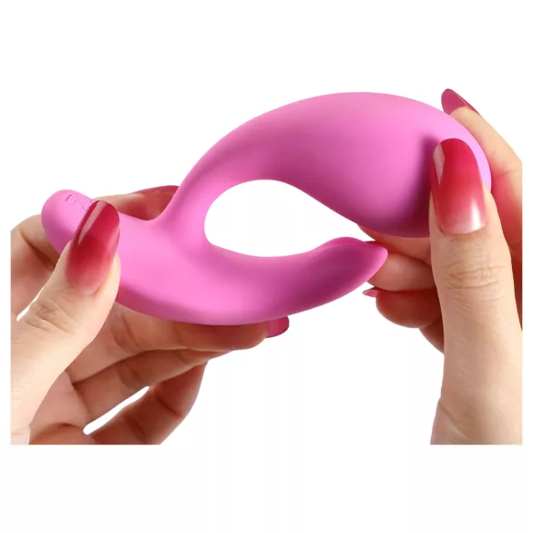 Honey Play Box Oly 2 - Vibrador para punto G y clítoris controlado por app (rosa)