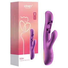   Honey Play Box Gem - vibrador estimulador punto G y clítoris inteligente - lila