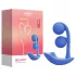 Honey Play Box Melody - Vibrador 2 en 1 con cuentas controlado por app (azul)