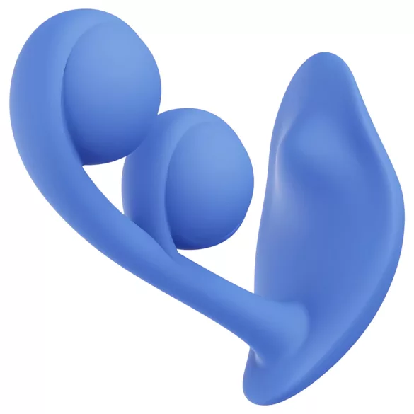 Honey Play Box Melody - Vibrador 2 en 1 con cuentas controlado por app (azul)