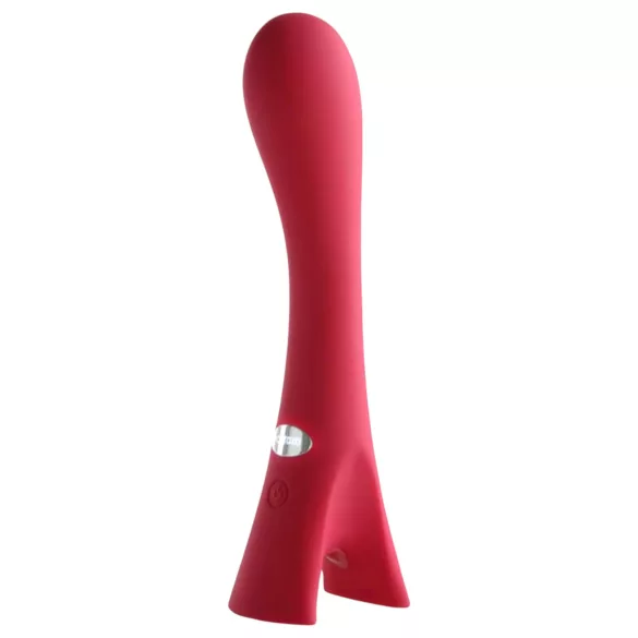 Cotoxo - vibrador punto G recargable - estimulación precisa - silicona roja