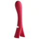 Cotoxo - vibrador punto G recargable - estimulación precisa - silicona roja