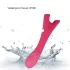 Cotoxo - vibrador punto G recargable - estimulación precisa - silicona roja