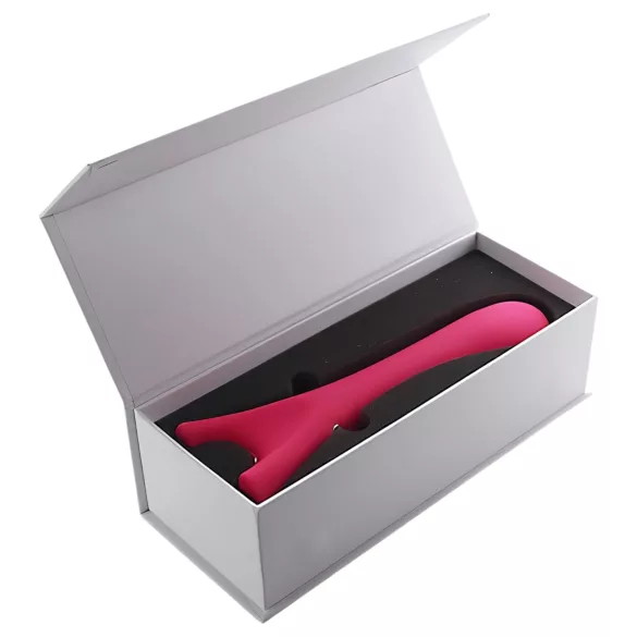 Cotoxo - vibrador punto G recargable - estimulación precisa - silicona roja