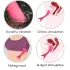 Cotoxo - vibrador punto G recargable - estimulación precisa - silicona roja