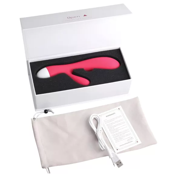 Cotoxo Dolphin & baby - vibrador para clítoris recargable - rojo