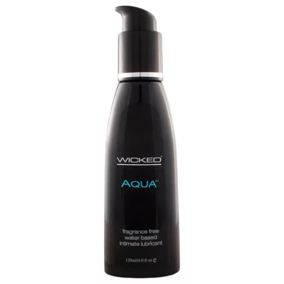 Wicked Aqua - lubricante íntimo base agua - 120 ml