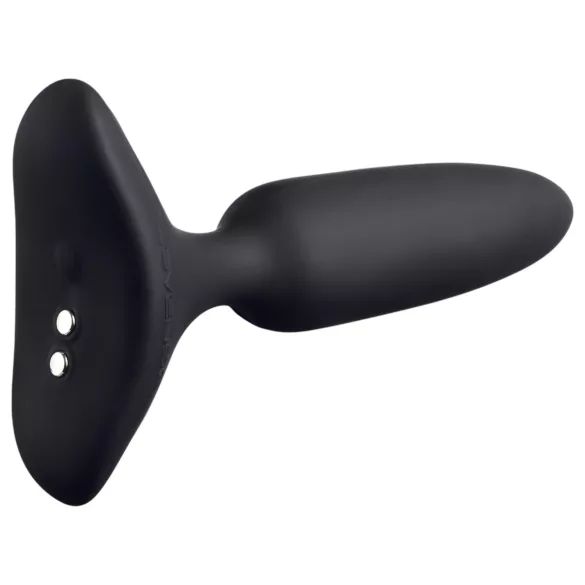 Lovense - plug anal vibrador pequeño recargable - silicona negra 25mm