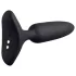 Lovense - plug anal vibrador pequeño recargable - silicona negra 25mm